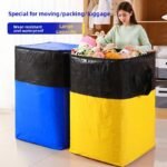 Large Capacity Moving Luggage Packing Bag Thickened Durable Waterproof Wear-resistant Clothing Bag Organiser（A pack of 10 pieces）