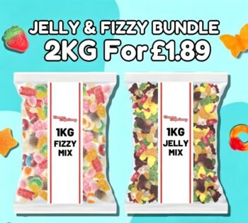 2kg for £1.89 Fizzy & Jelly Bundle Sweet Assortment